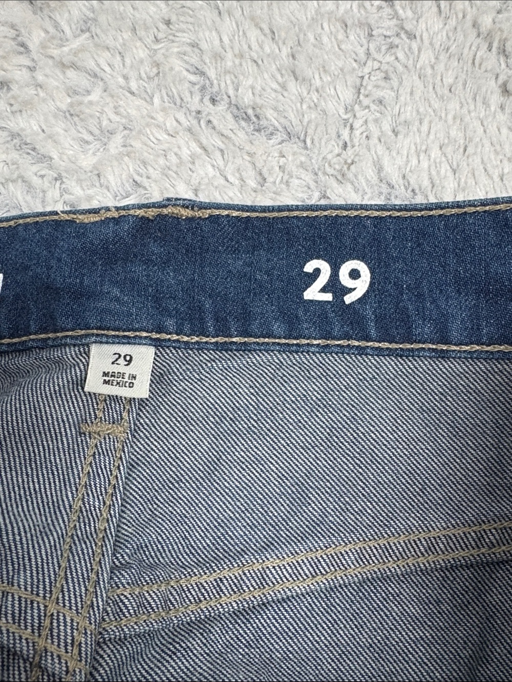 J. Crew 90’s Wide Leg High Rise Denim Jeans waist 29 - Picture 8 of 8